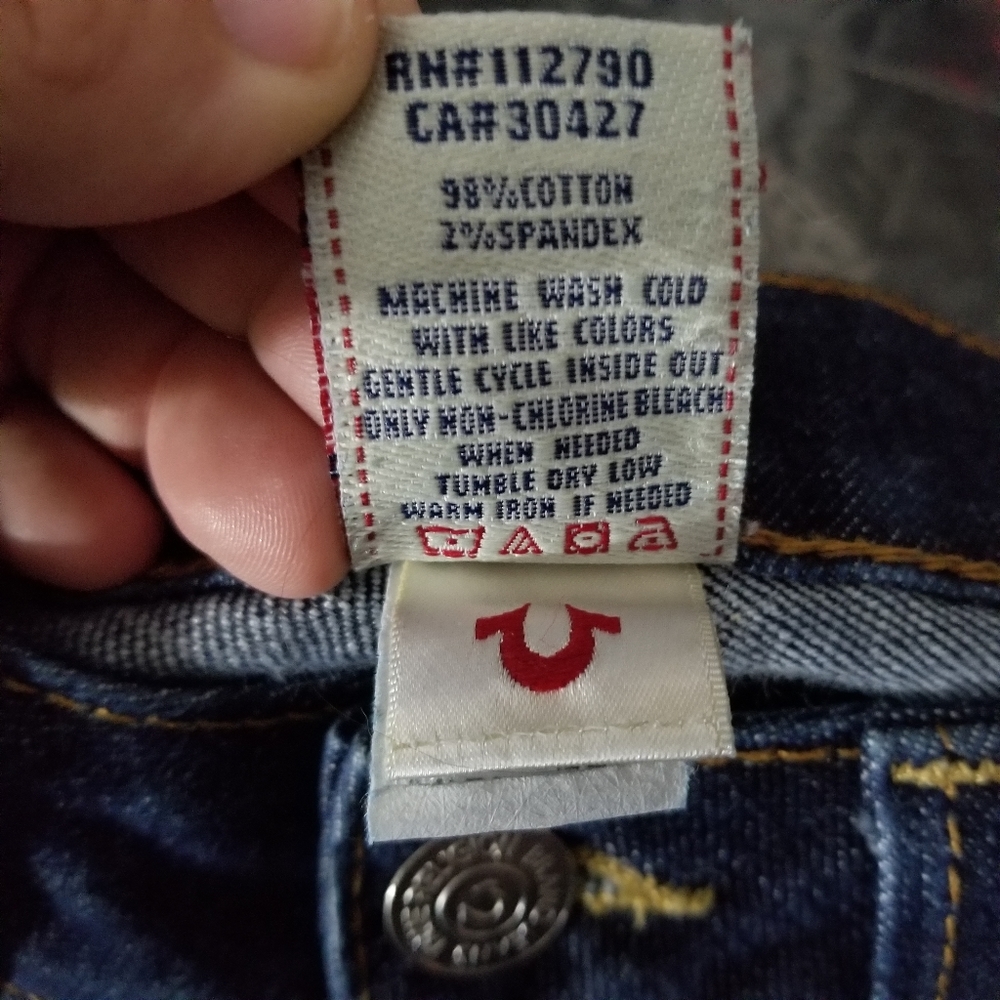 True Religion Women's Blue Jeans - Picture 9 of 10